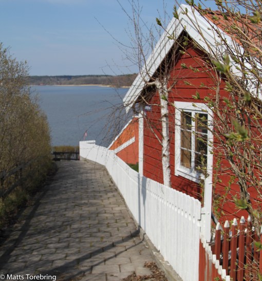 På väg ned från kvarnen