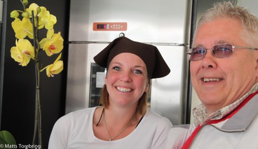 Thimons & Torebrings är kunder hos varandra och naturligtvis ville jag hälsa dem välkomna till sta´n.