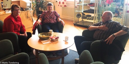 Det knackade på dörren och in steg Marianne & Fredrik