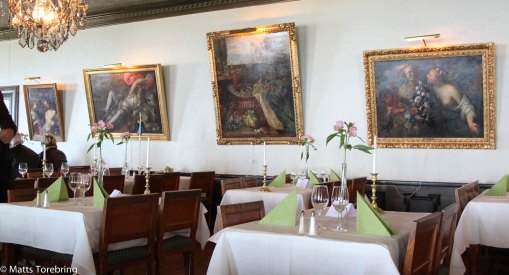 En fantastisk miljö att god mat i.