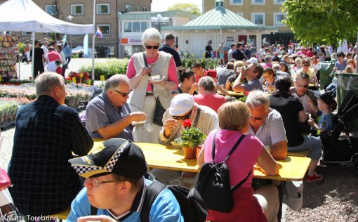 Ont om sitsplats vid borden