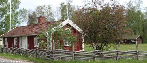 Första huset i Hembygdsparken Gislaved