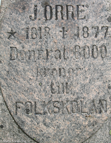 Donation 6000 kr till Folkskolan