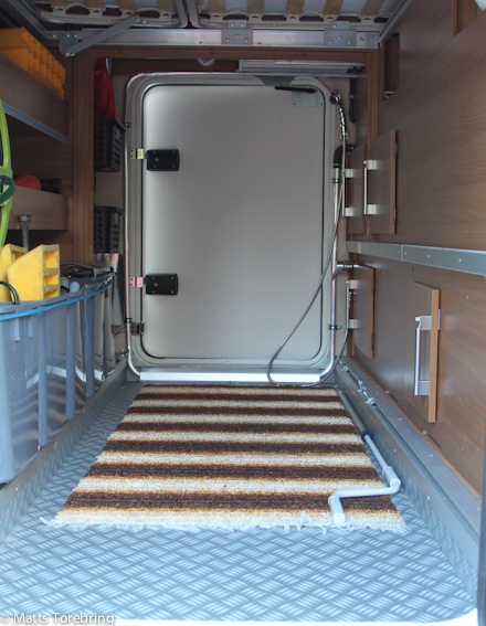 Nu är våra Giant el- cyklar på väg till oss. Innan de kommer ville jag ha ordning i garaget