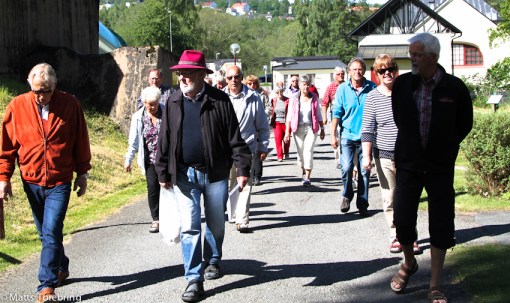 Vi var bara 26 personer med på just denna resan.