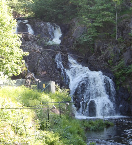 Södra Sveriges högsta vattenfall gjorde att det startade just här