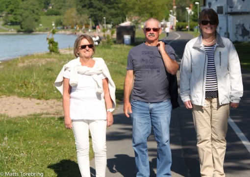 Kvälls- & strandpromenad in till Jönköping City.