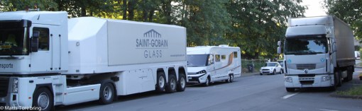 Vi sover nästa natt med förkärlek tillsammans med de stora pojkarna