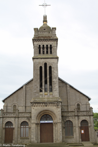 Det var inte den praktfulla kyrkan jag såg på webben.