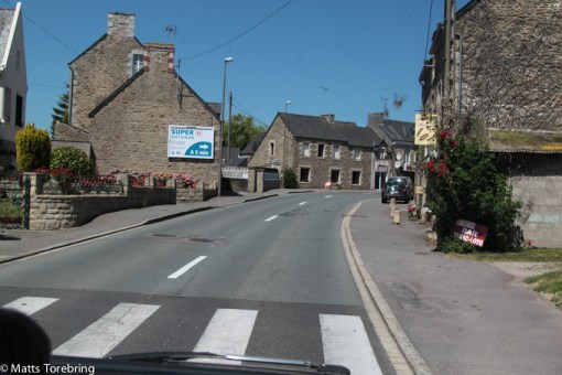 Vi lämnar Normandie och reser mot Bretagne