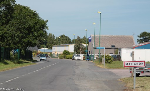 Om vi hade fortsatt var vi halvvägs till havet.