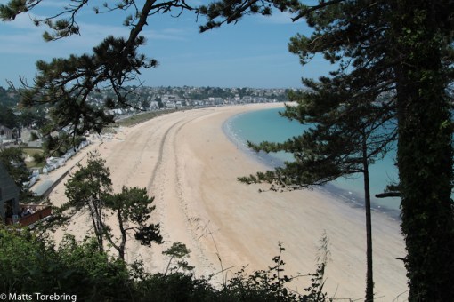 En ny beach norr om vår utsiktsplatå
