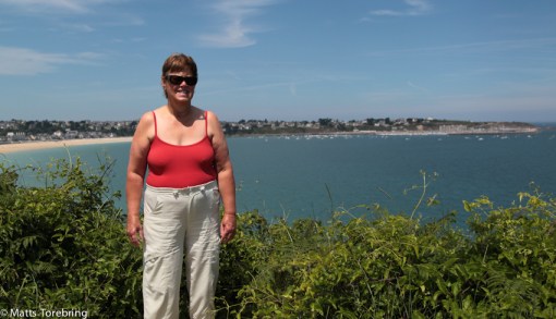 Ett felsteg här och havet nästa i värsta fall.