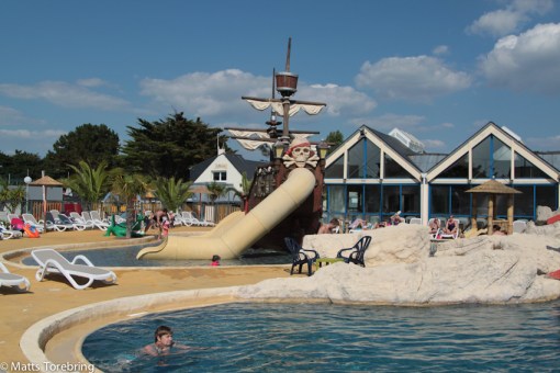 Detta mötte oss igår vid infarten till campingen