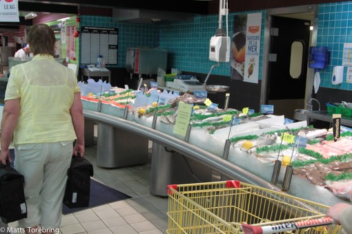 Fisk av alla sorter.