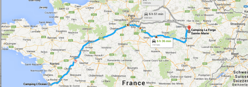 Dagen sista etapp in France