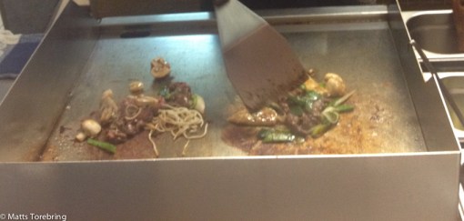 Buffé barbecue  på Restaurang Sunrice, Eksjö