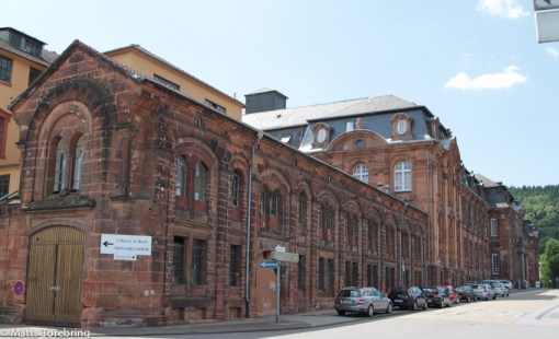 Målet för dagens resa är Villeroy & Boch porslinsfabrik i Mettlach, Tyskland