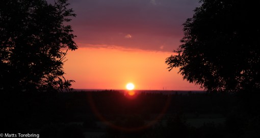 Solen lämnar oss denna dag