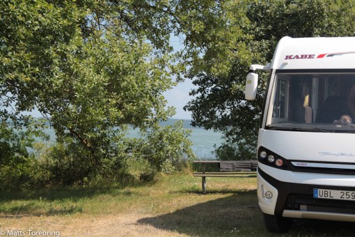 Färgeläget i Nabbelund, är nu en stor Jättefin ställplats