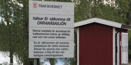 Orranäsasjöns rastplats