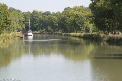 Vi möter en hel del båtar, men inte så särskilt många