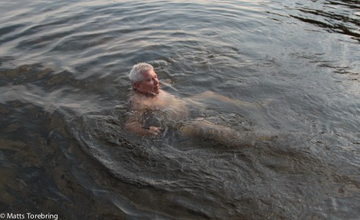 Kristallklart vatten att simma i