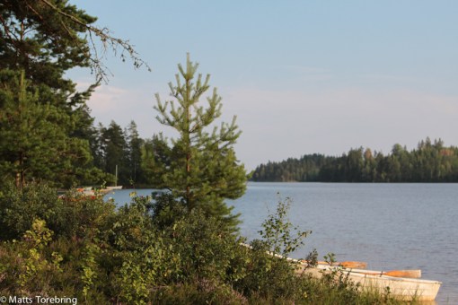 Här ligger också sommarstugorna tätt