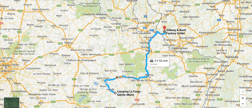 Vi kunde valt mellan många kortare vägar, men fick nog av dessa på uppvägen