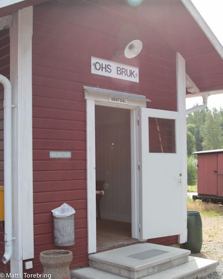 Vi började med att köpa biljetter