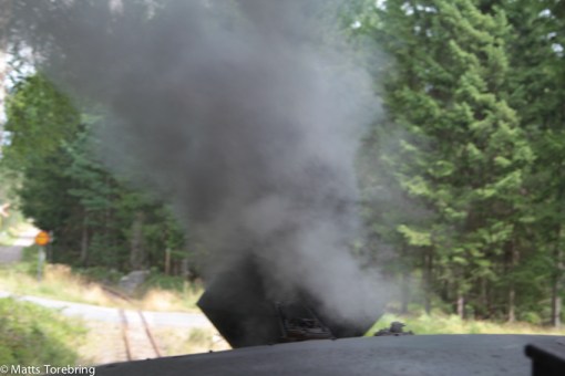 I uppförsbackarna rök det ordentligt. 