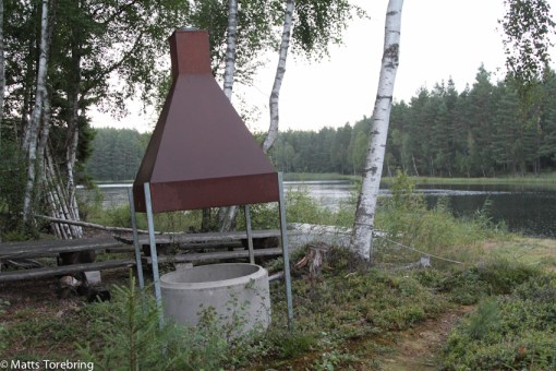 Vi gick en kvällspromenad ned till Svartgölen