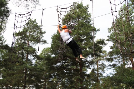 Här finns höghöjdsklättring