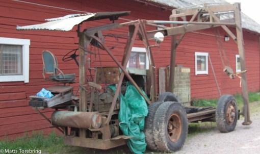 Jag trodde att jag aldrig mer skulle få se en sådan här stenuppdragare. 