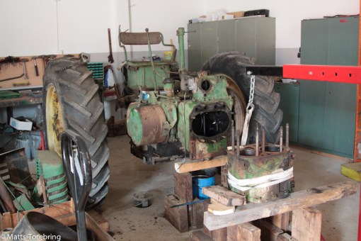 Så här ser det ut i verkstaden före placering i finrummet