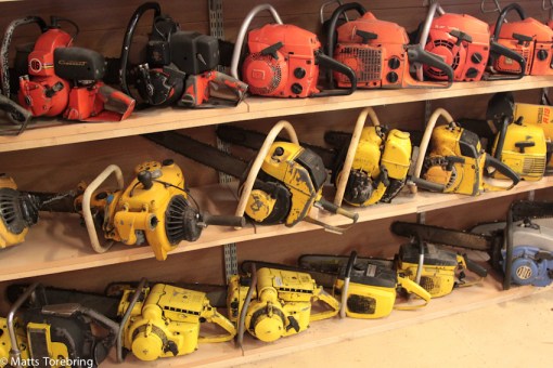 Min första motorsåg, Partner R 12 vikt 12- 13 kg