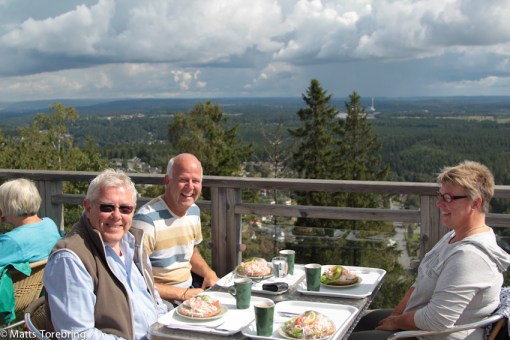 Jag passade på att fira min (67) årsdag tillsammans med våra vänner