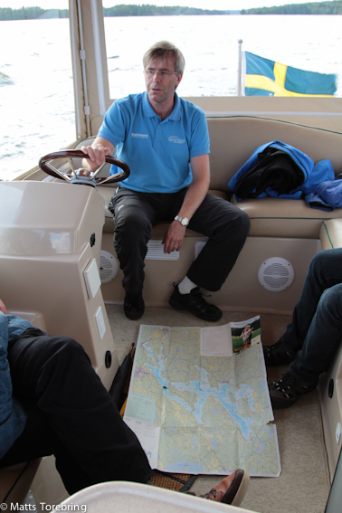 Peter Sterne, ägare av Torpöns Restaurang & Färgeläge