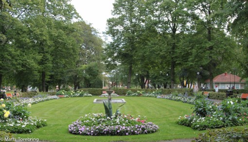 Vi stannade till i Stadsparken