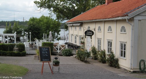 Nu har vi kommit till Gränsö Slottscafé