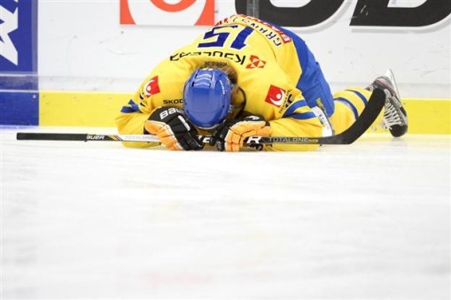 Denna hockeyspelare får symbolisera vad många av oss känner i dag