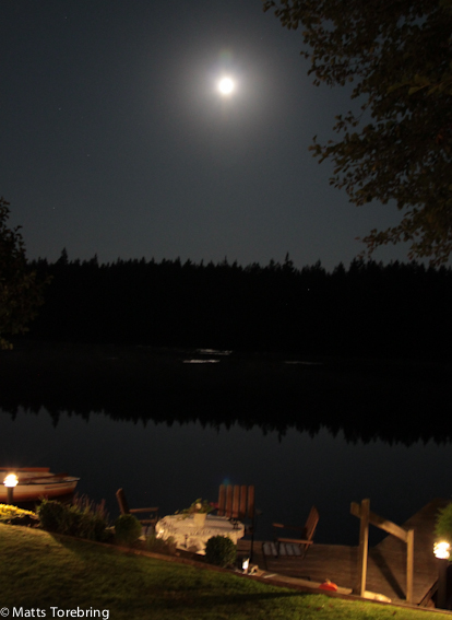 Lördag kväll på ställplatsen