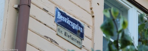 Besvärsgatan i Oskarshamn
