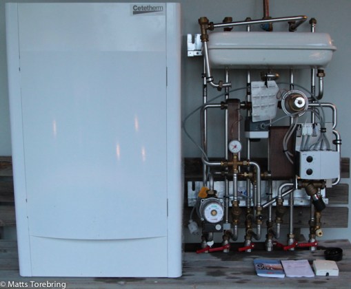 Den förra fjärrvärmeväxlaren