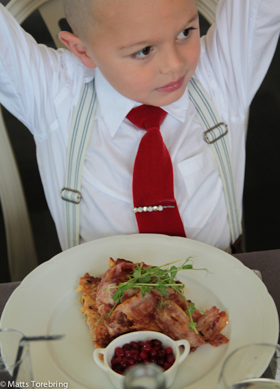 Linus ville ha raggmunk & fläsk