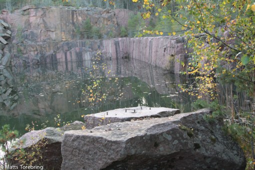 Överallt är det stora sår i naturen