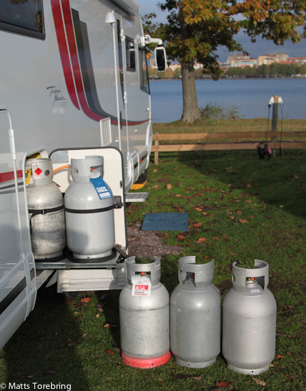 Leverans av fem styck påfyllda P 11.