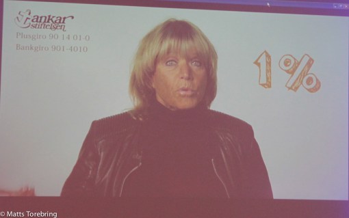 Lill Babs Svensson talade på en film varför hon är engagerad i Ankarstiftelsen