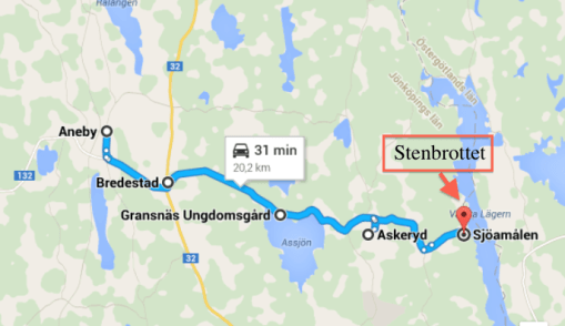 Så här hittar du till Stenbrottet