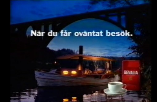 Det kommer gäster till hamnen i Domsand Habo